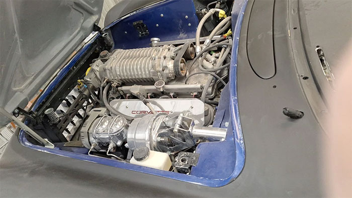 Corvettes for Sale: 1955 Corvette Restomod Offered on eBay