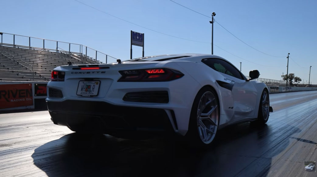 [VIDEO] World's Slowest C8 ZR1 Finally Breaks Chevrolet's Stock Quarter Mile Time