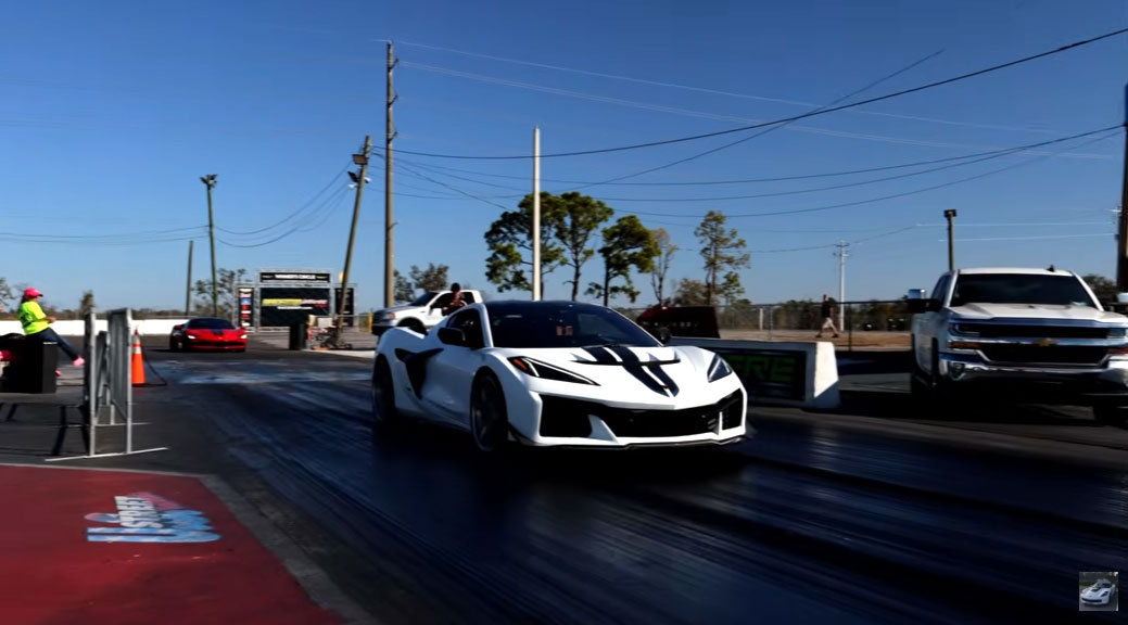 [VIDEO] World's Slowest C8 ZR1 Finally Breaks Chevrolet's Stock Quarter Mile Time