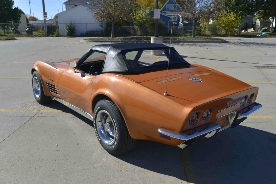 Corvettes for Sale: Very Original 1972 Corvette Stingray Convertible on eBay