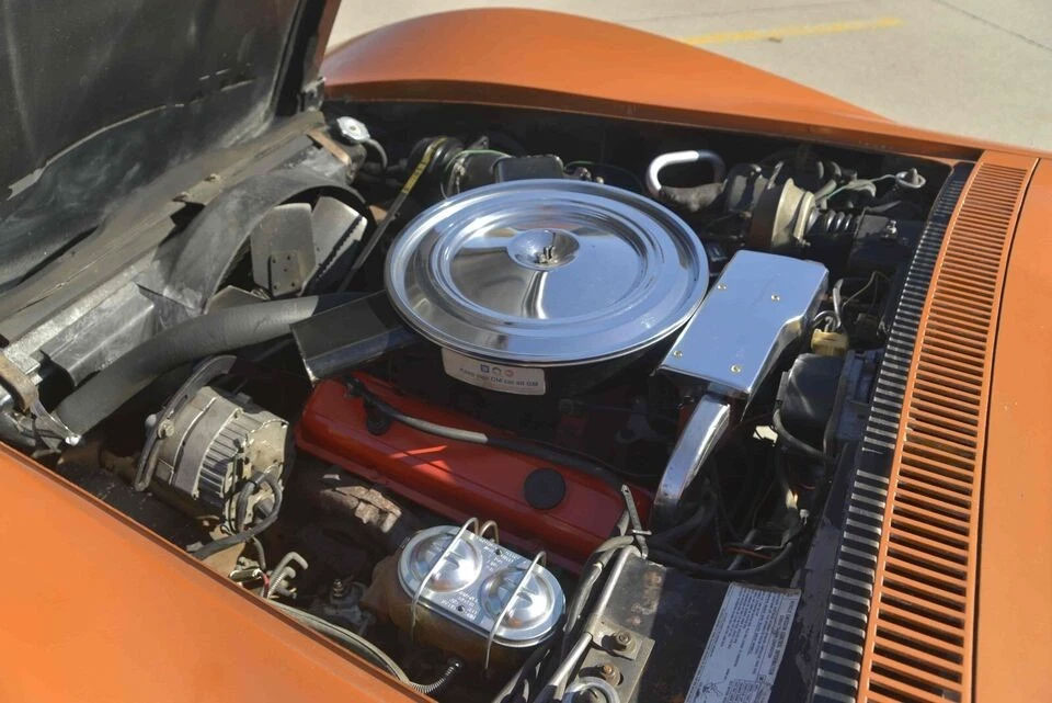 Corvettes for Sale: Very Original 1972 Corvette Stingray Convertible on eBay