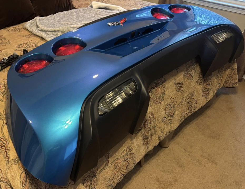 C6 Corvette Rear Bumper Would Make Some Great Wall Art