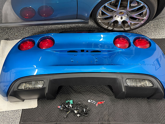 C6 Corvette Rear Bumper Would Make Some Great Wall Art