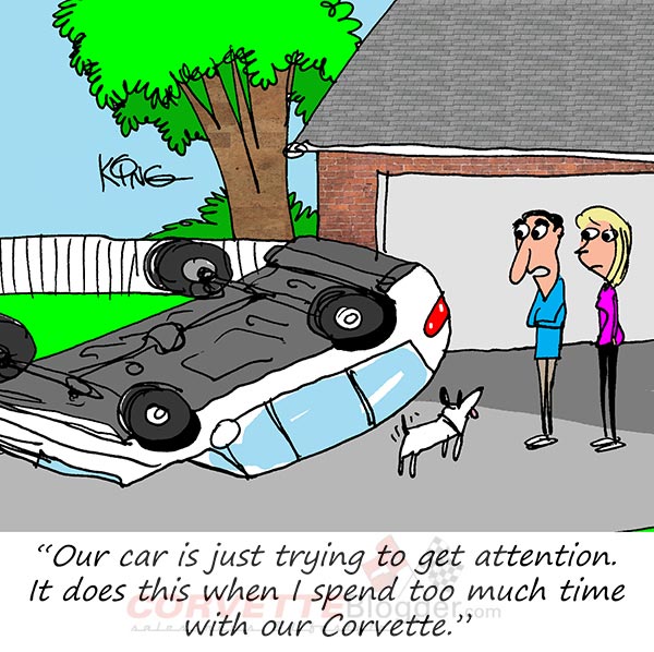 Saturday Morning Corvette Comic: Drama Queen