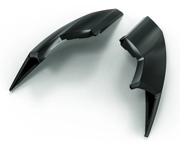 C8 Coupe Rear Intake Ports
