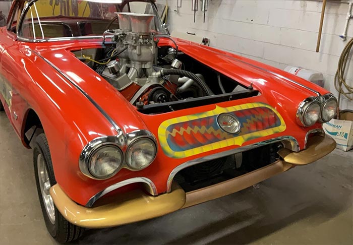 Corvettes for Sale: 1960 Corvette Gasser with Custom Paint on eBay