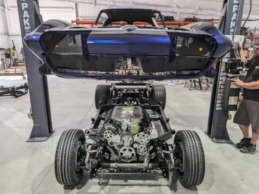 Modern Magic: 1963 SPEC-V Corvette by Heartland Customs