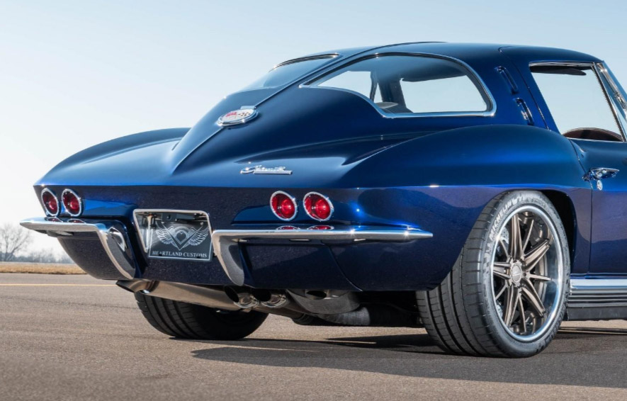 Modern Magic: 1963 SPEC-V Corvette by Heartland Customs