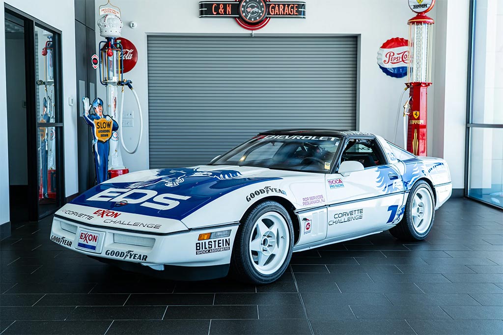 Corvettes à vendre : Ex-Stu Hayner 1989 Corvette Challenge Race Car sur BaT