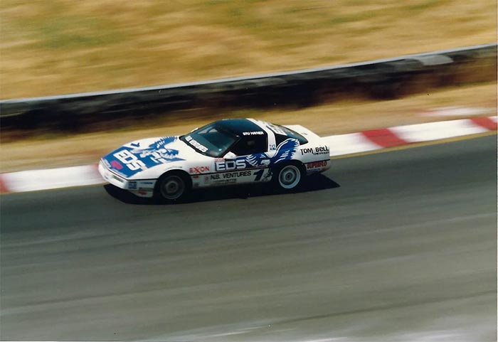 Corvettes à vendre : Ex-Stu Hayner 1989 Corvette Challenge Race Car sur BaT
