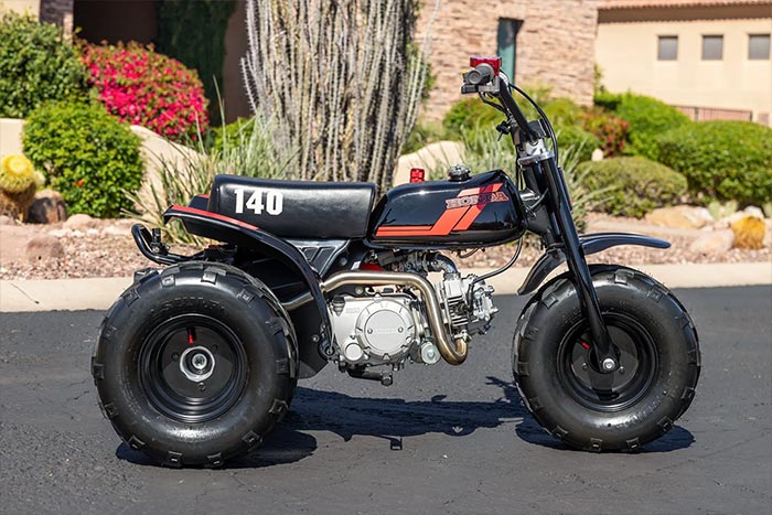 C7 Corvette Z06 is on Bring a Trailer with a...1983 Honda Three-Wheeler