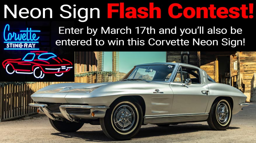 Enter Now to Win a 1963 Corvette Split Window Fuelie and $20K Cash!