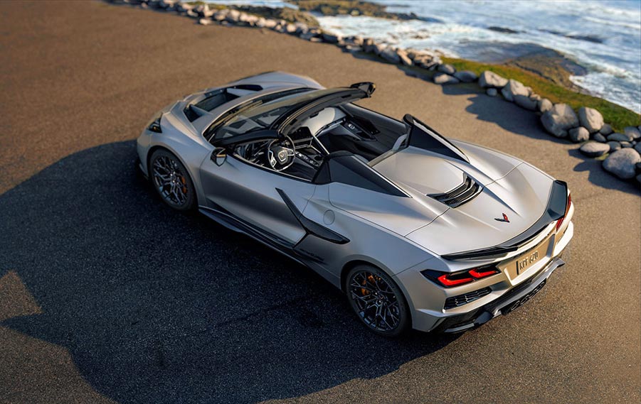 Chevrolet Offers Super-Secret Allocations for the First Quail Silver Corvette ZR1Xs