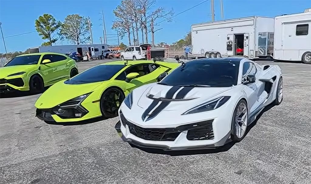 [VIDEO]  Rematch de rancune alors que le ZR1 de Wheeler tente à nouveau d'abattre une Lambo Revuelto réglée