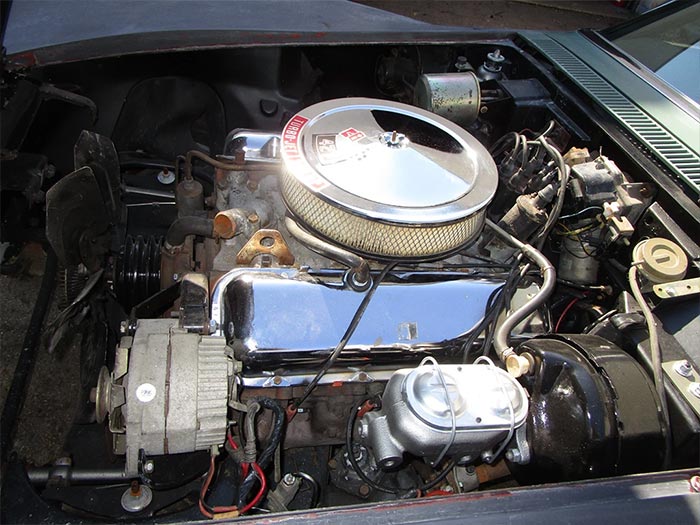 Corvettes for Sale: Original 1969 Corvette Project with a 427 V8 and 4-Speed Manual