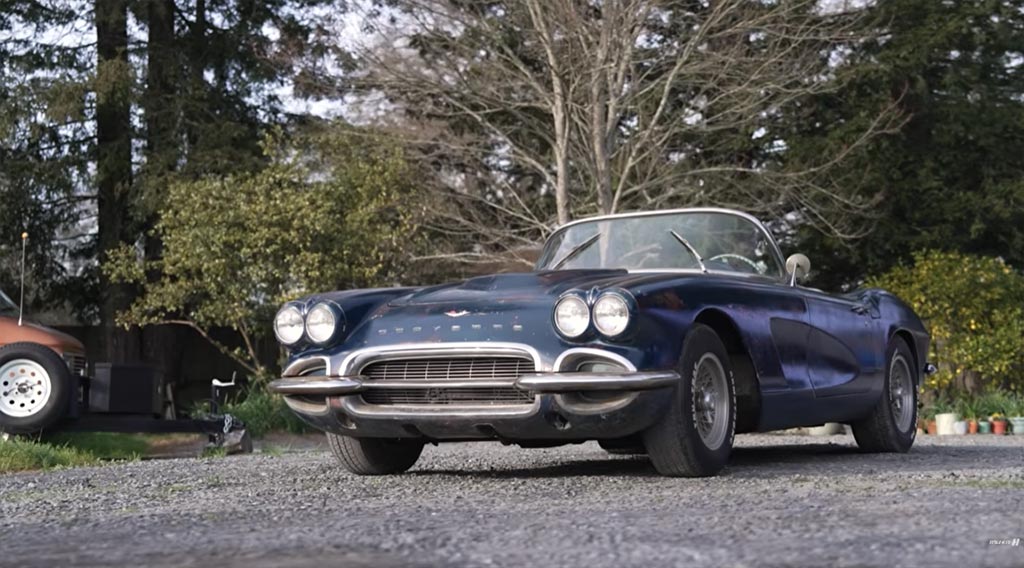 [VIDEO] After a 30 Year Slumber, this 1961 Corvette Lives Again!