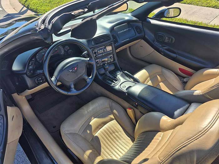 Corvettes for Sale: C5 Corvette Convertible Offered in Rare Bowling Green Metallic