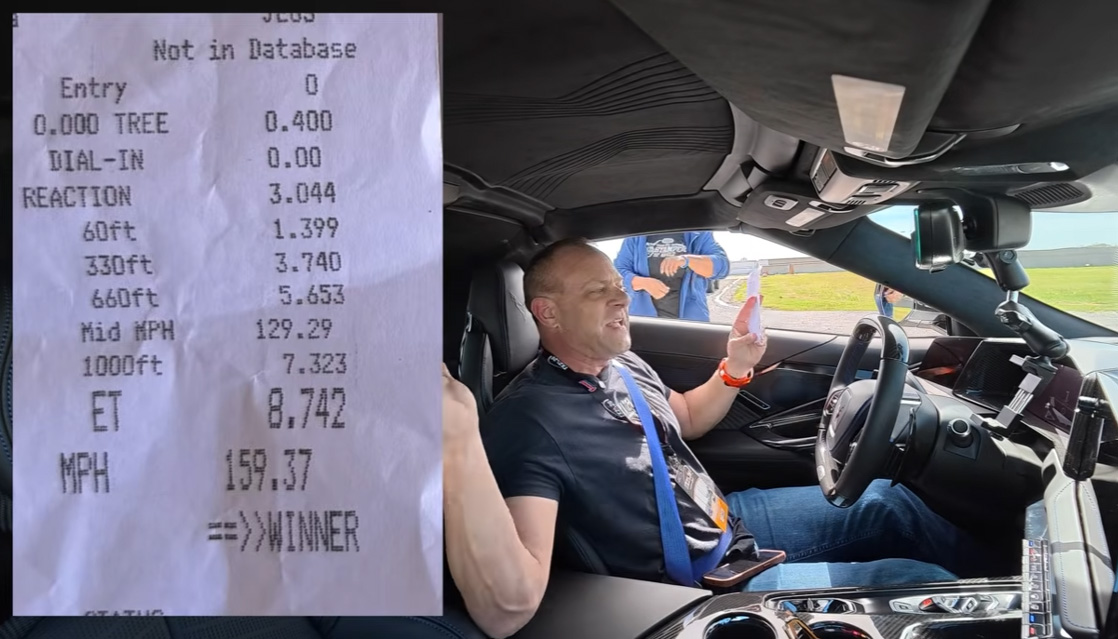 [VIDEO] Corvette ZR1X Runs the Quarter Mile in 8.74 seconds at 159 MPH