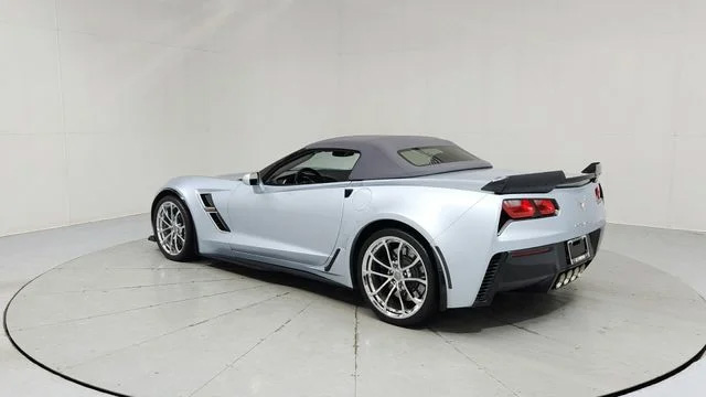 Corvettes for Sale: This 2017 Corvette Grand Sport Convertible is 1 of 98 in Sterling Blue