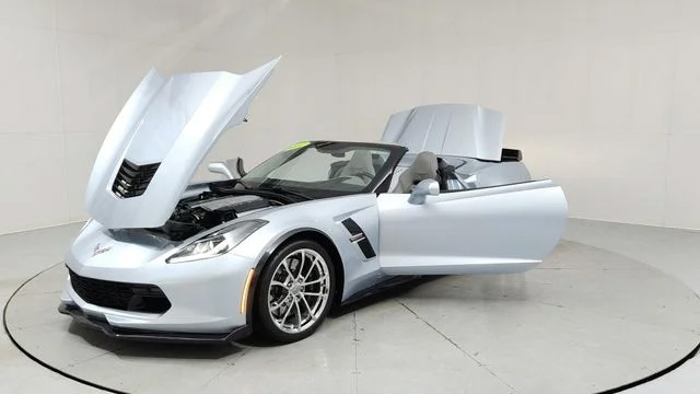 Corvettes for Sale: This 2017 Corvette Grand Sport Convertible is 1 of 98 in Sterling Blue
