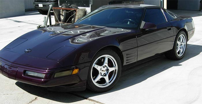 Corvettes for Sale: Black Rose 1993 Corvette Offered on Craigslist