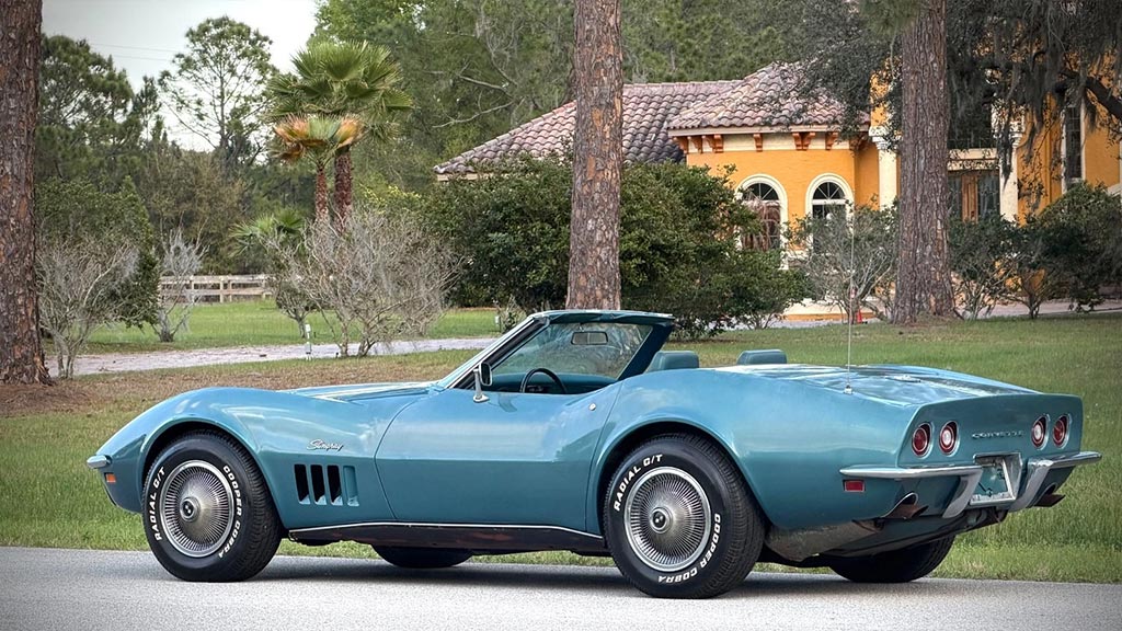 Corvettes for Sale: One-Owner 1969 Corvette 427 Convertible Offered on eBay