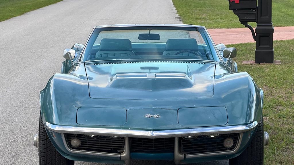 Corvettes for Sale: One-Owner 1969 Corvette 427 Convertible Offered on eBay