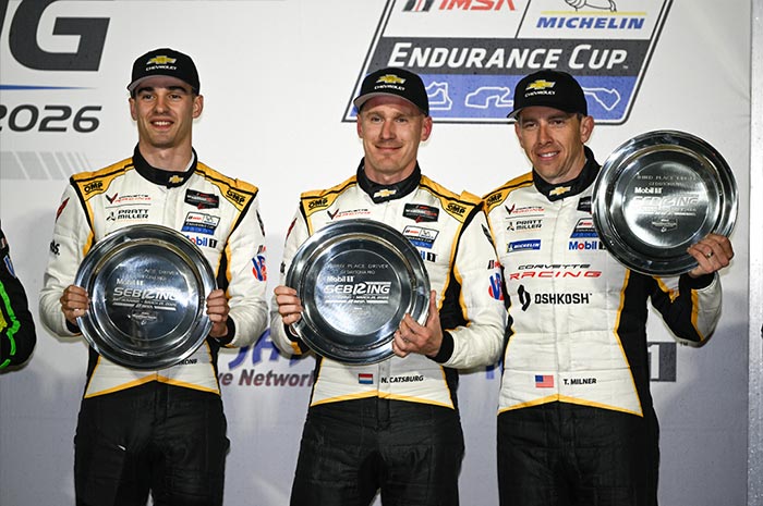 Corvette Racing à Sebring : Podium pour la Corvette n°4