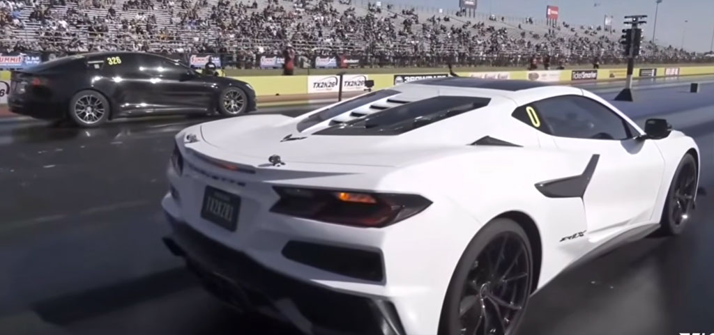 [VIDEO] 'Is it Even Charged!?' Watch the ZR1X Embarrass a Tesla Model S Plaid at TX2K