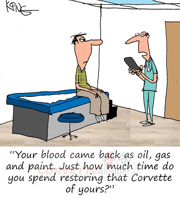 Saturday Morning Corvette Comic: Give Me the News, Doc