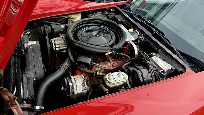 Corvettes for Sale: One-Owner 1973 Corvette Convertible with 53K Miles on Craigslist
