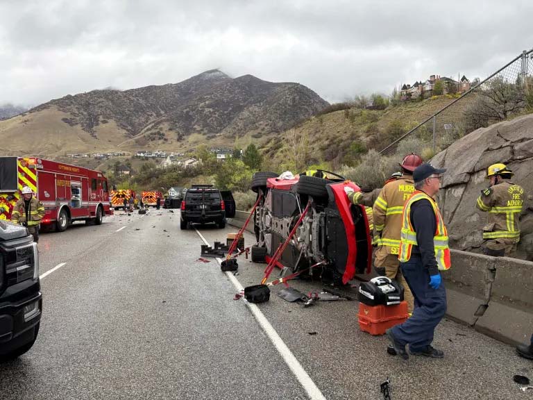 [ACCIDENT] C7 Corvette Driver Causes Multi-Vehicle Crash in Utah