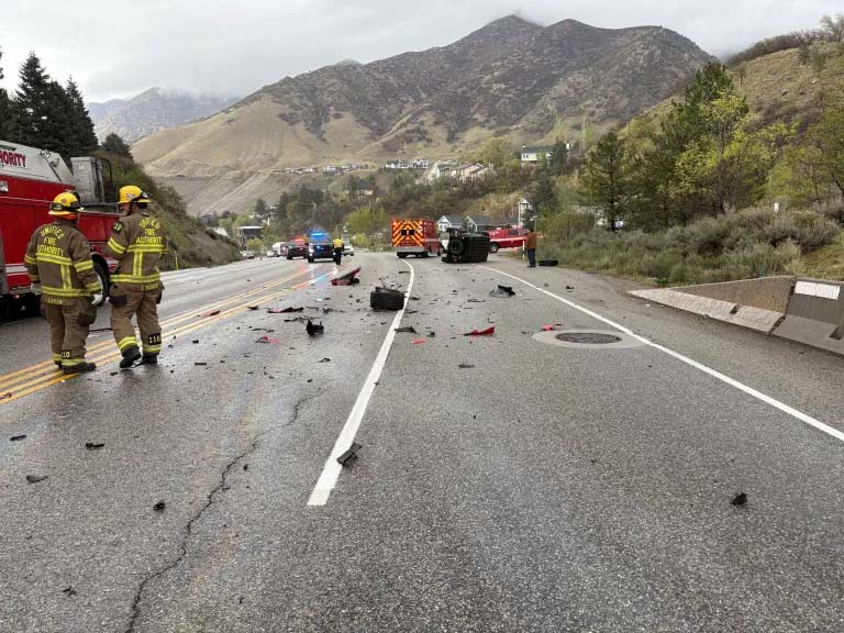 [ACCIDENT] C7 Corvette Driver Causes Multi-Vehicle Crash in Utah