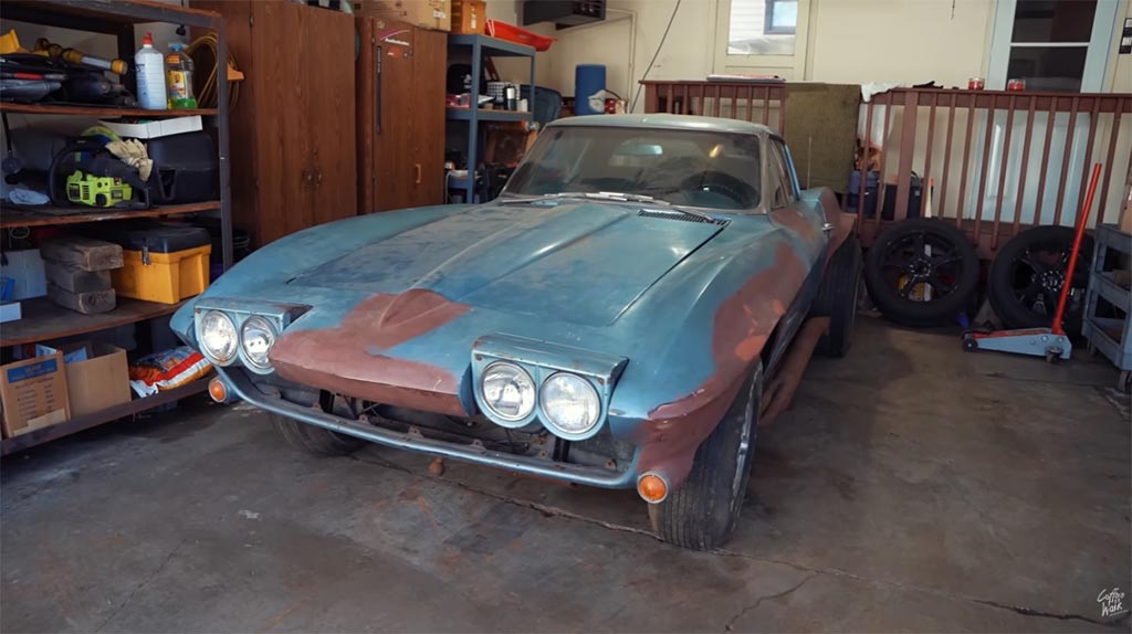 [VIDEO] Dennis Collins Rescues a 1963 Corvette Split Window Vintage Drag Racer