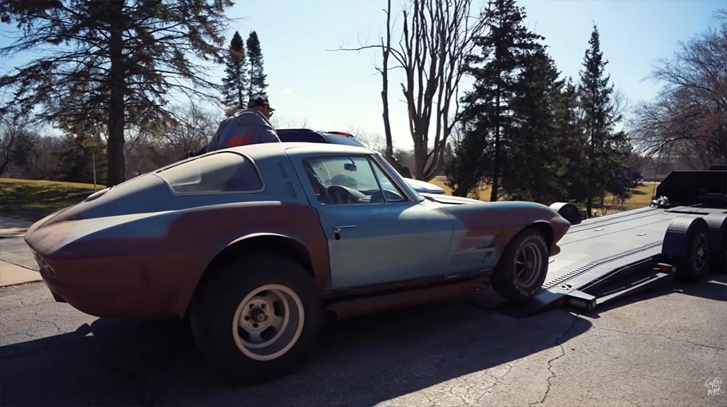 [VIDEO] Dennis Collins Rescues a 1963 Corvette Split Window Vintage Drag Racer