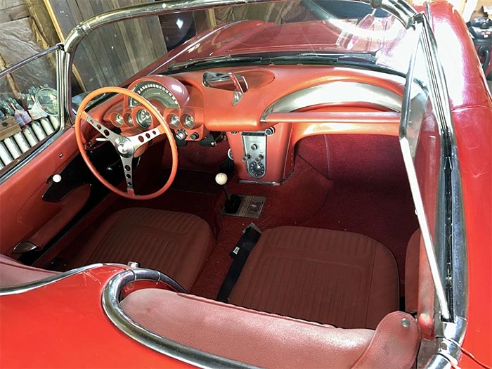 Corvettes for Sale: 14K-Mile 1958 Corvette Offered on eBay