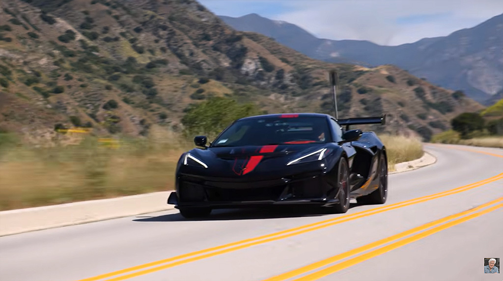 [VIDEO] The 2026 Corvette ZR1X is Featured on Jay Leno's Garage