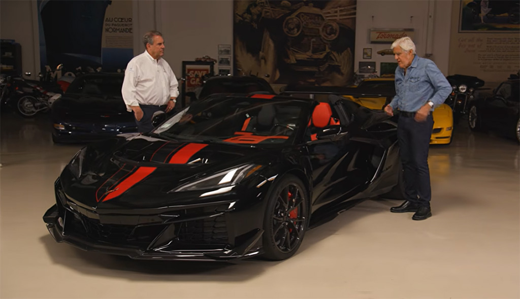 [VIDEO] The 2026 Corvette ZR1X is Featured on Jay Leno's Garage