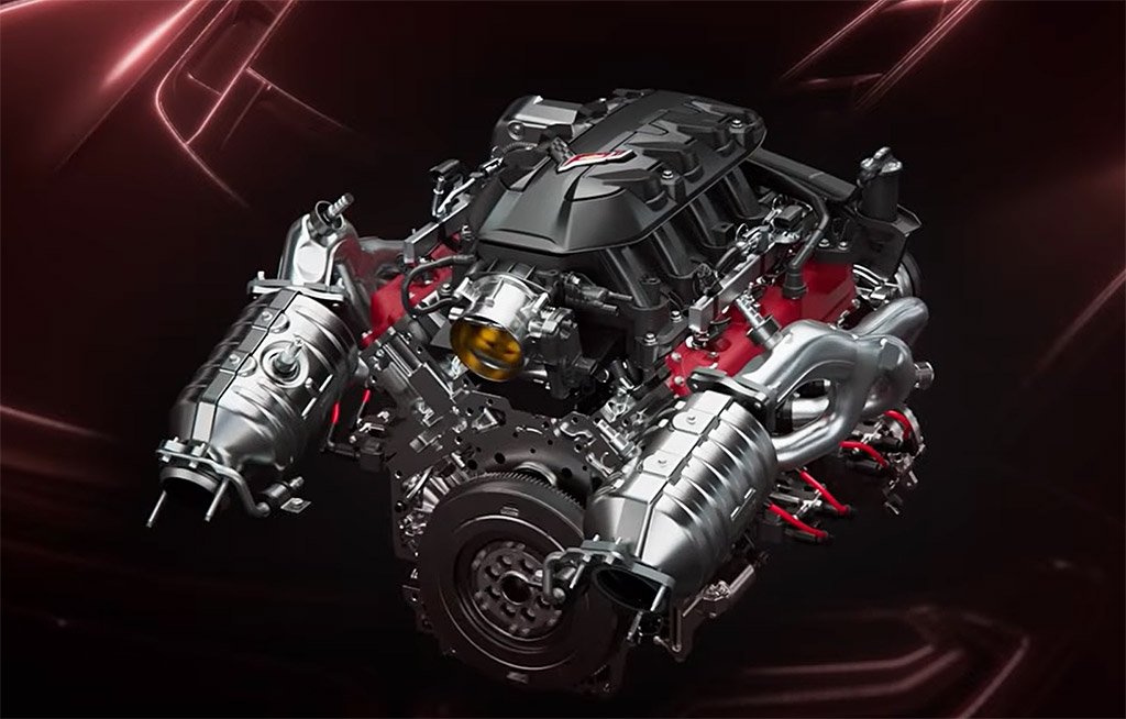 Black LS6 Engine Cover