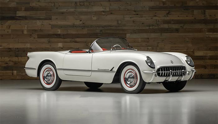 1953 Roadster Blanc / Rouge #215