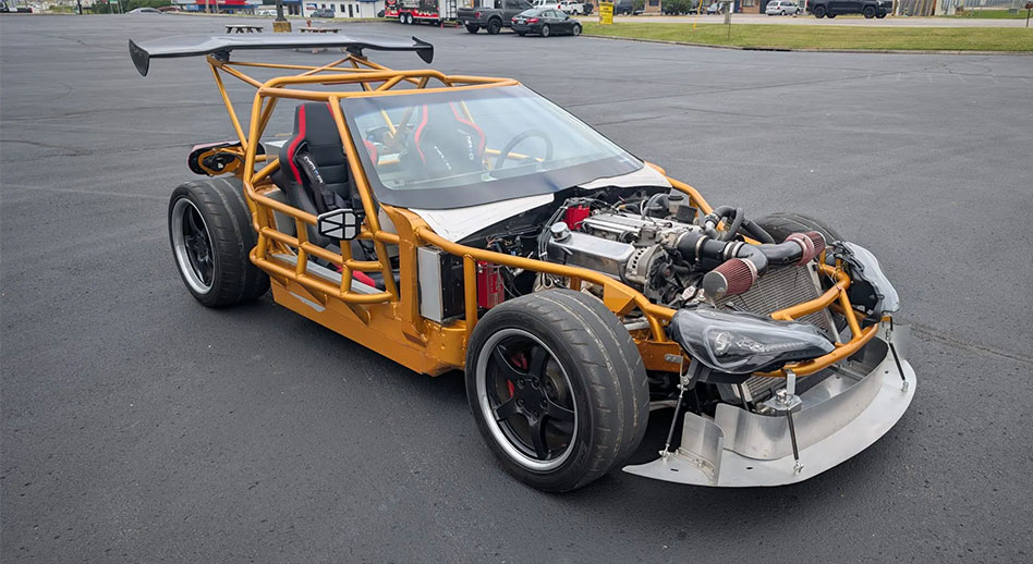 Corvettes for Sale: 1986 Vette Kart with a Custom Cage and a 4-Speed Manual