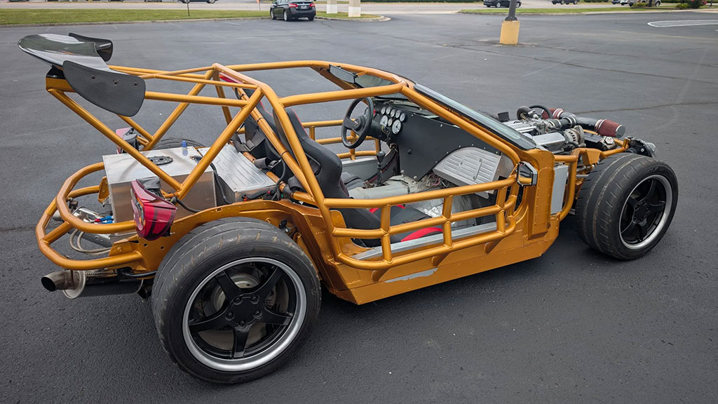Corvettes for Sale: 1986 Vette Kart With Custom Cage and a 4-Speed Manual