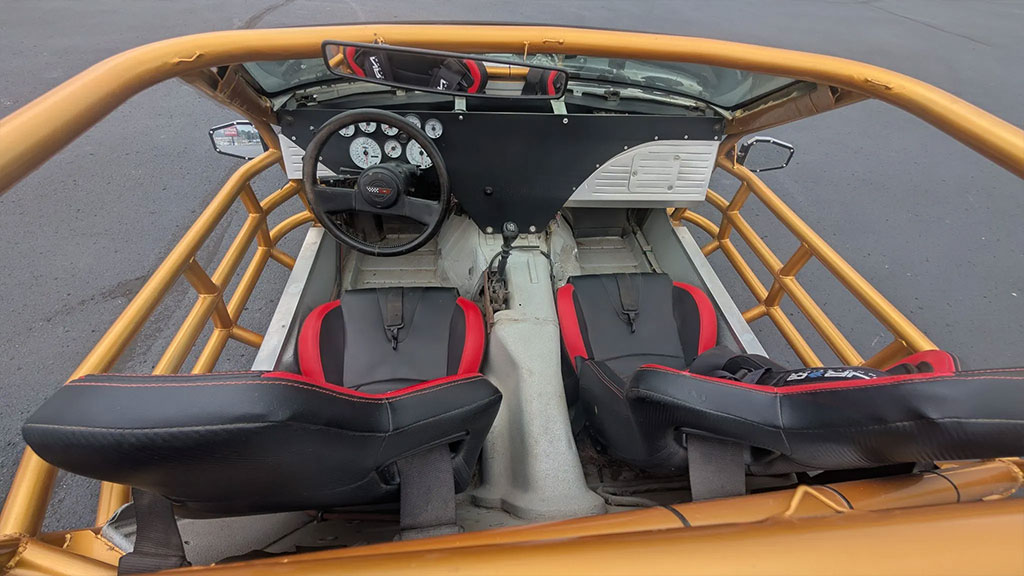 Corvettes for Sale: 1986 Vette Kart With Custom Cage and a 4-Speed Manual