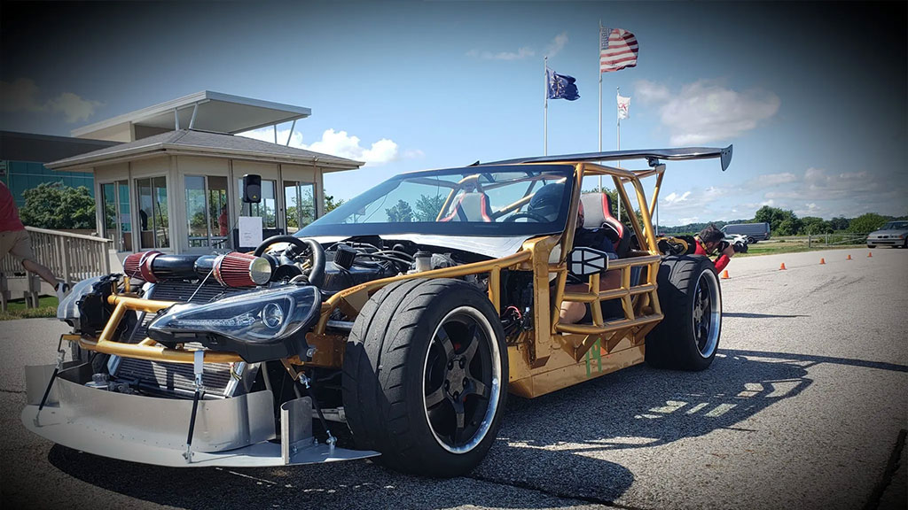 Corvettes for Sale: 1986 Vette Kart With Custom Cage and a 4-Speed Manual
