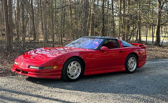 Corvettes for Sale: 1991 Corvette ZR-1 with Greenwood Kit Offered on eBay