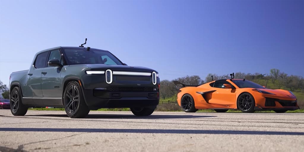 [VIDEO] The C8 Corvette Z06 has Conquered All, but Its Best Match Might Be a 1,025 HP Electric Truck