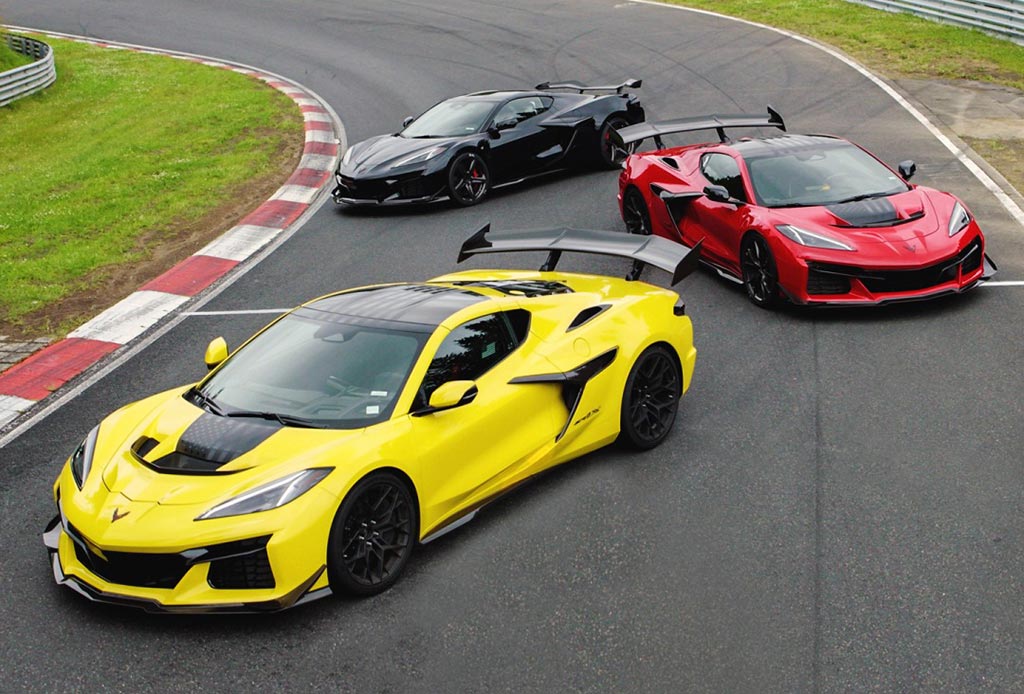 Corvette Z06, ZR1 and ZR1X