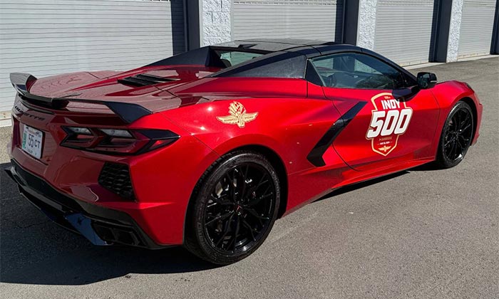 Corvettes for Sale: 2024 Corvette Stingray Indy 500 Festival Car