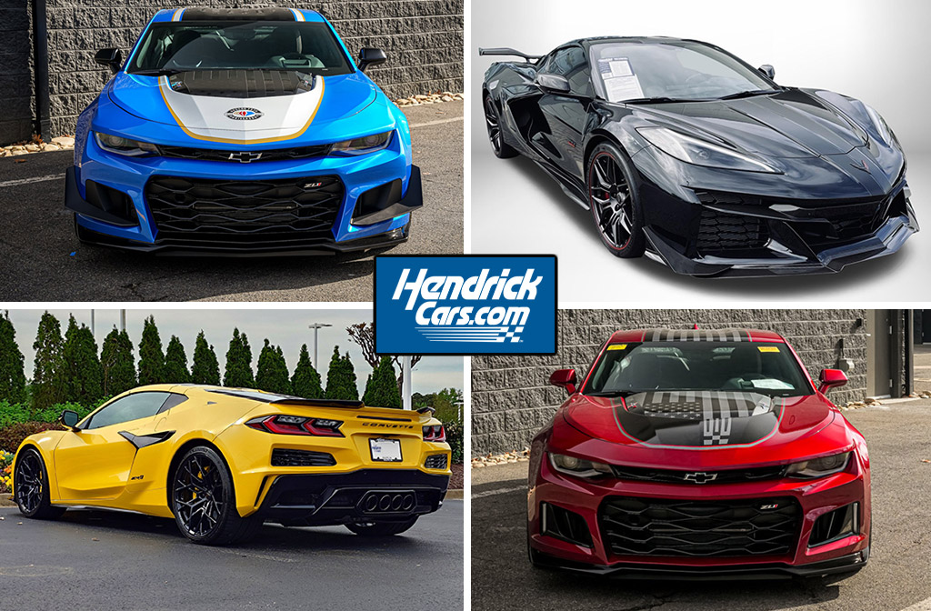 Hendrick Cars Has These Special Pre-Owned Corvettes and Camaros that Would be at Home in Any Collection