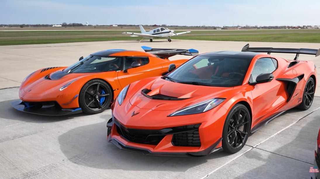 [VIDEO] The Corvette ZR1X Makes the Koenigsegg Jesko Look Jesk-Slow! But What About the Nevera?